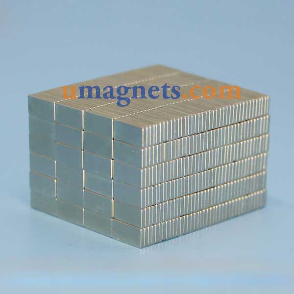 8mmx4mmx1mm tyk N35 Neodym Block Magnet sjældne jordarters Ultra Thin rektangel magneter Til salg Home Depot (8 x 4 x 1 mm)