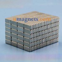 8mmx4mmx2mm tjock N35 Neodymium Block Magnet superstarka Rare Earth magneter stora rektangulära magneter Till salu Home Depot (8 x 4 x 2mm)