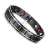 Magnetische therapie Armband - Black 316L Titanium Health Magnetic Jewelry For Man