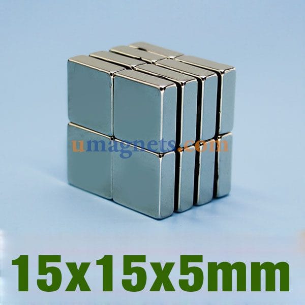 15mmx15mmx5mm Thick N35 Thin Super Strong