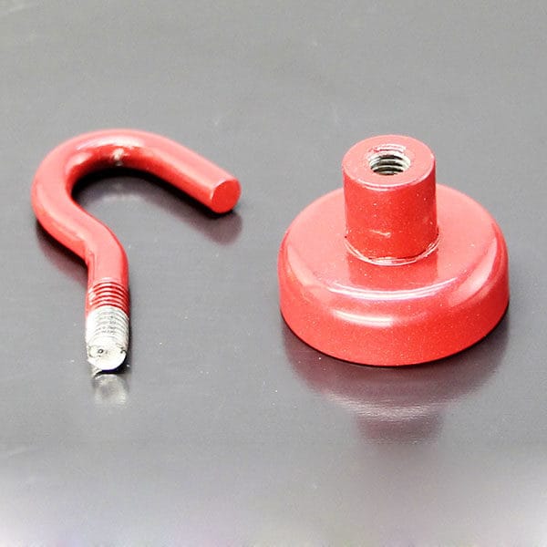 Hook 25mm Diameter Neodymium Pot with Hook