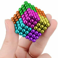 Alternative view of 5mm 8 Color Buckyballs Magnetic Balls Toys Magnet Balls Puzzles Sphere Neodymium Magnets 216-Piece Set