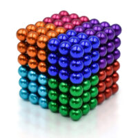5mm 8 Color Buckyballs Magnetic Balls Toys Magnet Balls Puzzles Sphere Neodymium Magnets 216-Piece Set