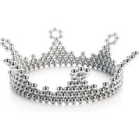 Alternative view of 2.5mm Buckyball Micromagnets Tiny Magnetic Balls Buckyballs Magnet Toys Fidget Puzzles 1000-Piece Set