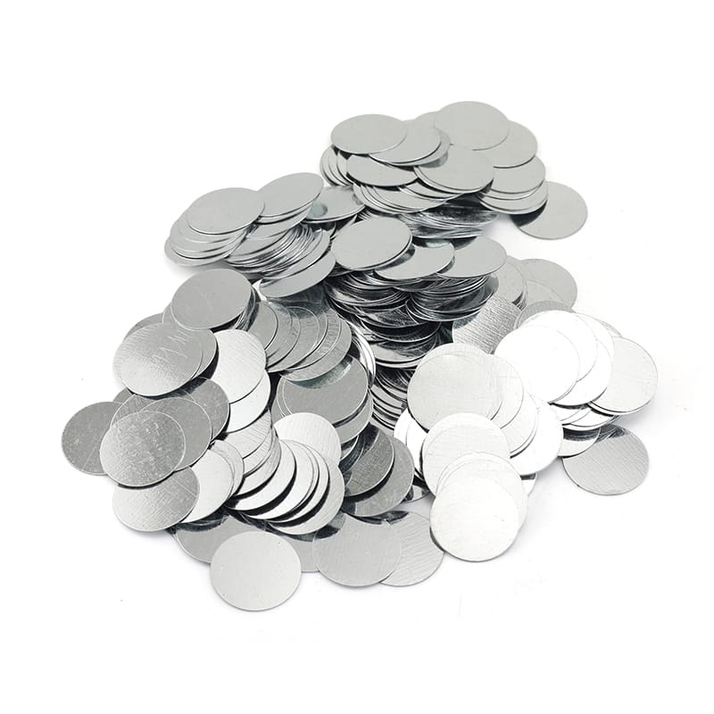 15mm dia x 1mm tykk Disc Steel Striker Runde Metall Stål Disc Strike Plater