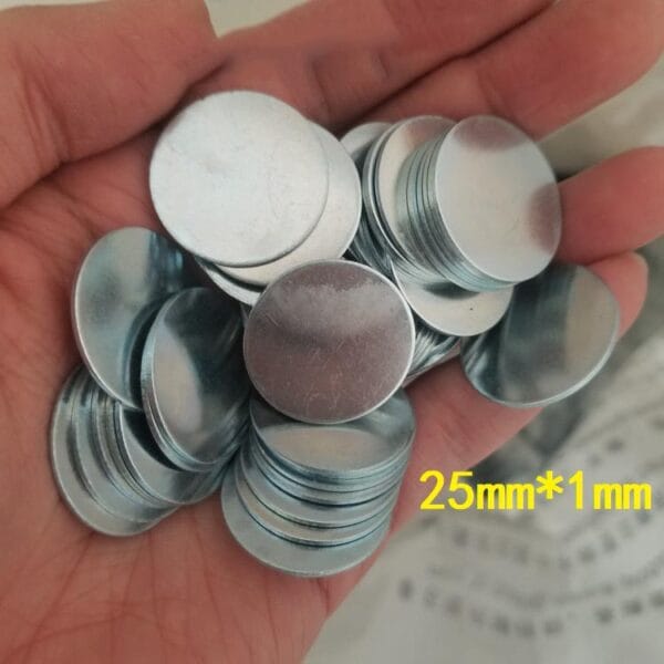 thumbnail image 2 of Precision Cut: 10" Diameter X 3/16" Thick A36 Steel Round Discs (USA Made) 2 of 6
