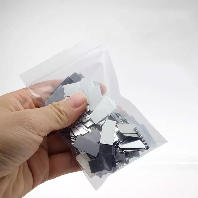 20 mm x 10 مم x 0.3 mm Thick Stainless Steel Block Strikers Blank Metal Strike Plates Steel