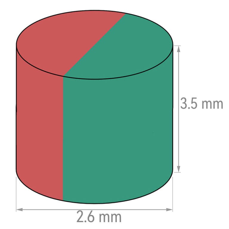 Diametrical Magnets - UMAGNETS - Diametrically Magnetized Magnets