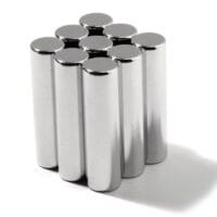 Alternative view of 8mm x 30mm Neodymium Rod Magnet N35 Strong Rare Earth Cylinder Magnets 8x30mm Craft Magnets Sale