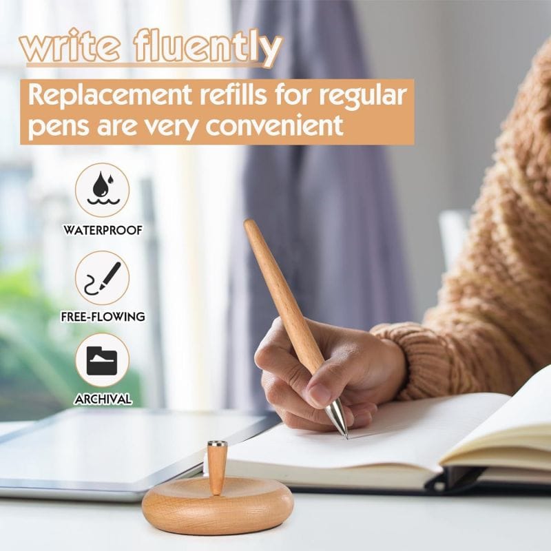 Magnetisk svevende penn, Magnetisk levitasjon Kontor Flytende Pen Swing Fritt Ikke Fall Fidget Toy - Bilde 6