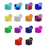 Alternative view of 3mm Nickel Buckyballs Magnetic Balls Toys Magnet Balls Puzzles Neodymium Sphere  Magnets 1000-Piece Set