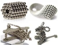 Alternative view of 5mm Buckyballs Magnetic Balls Toys Magnet Balls Puzzles Neodymium Sphere  Magnets 512-Piece Set (14 Colors Available)