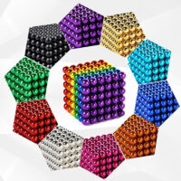3mm Buckyballs Magnetic Balls Toys Magnet Balls Puzzles Neodymium Sphere Magnets 216-Piece Set