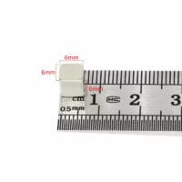6mm x 6mm x 6mm Neodymium Cube Magnets N42 Square 6mm Rare Earth Block Magnets For Sale