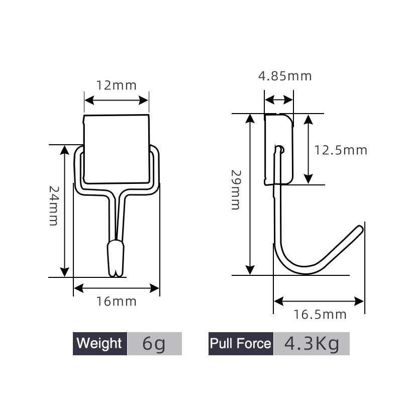 Neodymium Hook Magnet Heavy Duty Magnetic Hooks Magnets Rectangular Neodymium Pot Magnet - Bilde 3