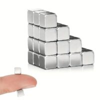 Alternative view of Strong Rare Earth Magnetic Cube 5x5x5mm – Mini Neodymium Fridge Whiteboard Crafts Magnets (100-piece Set)