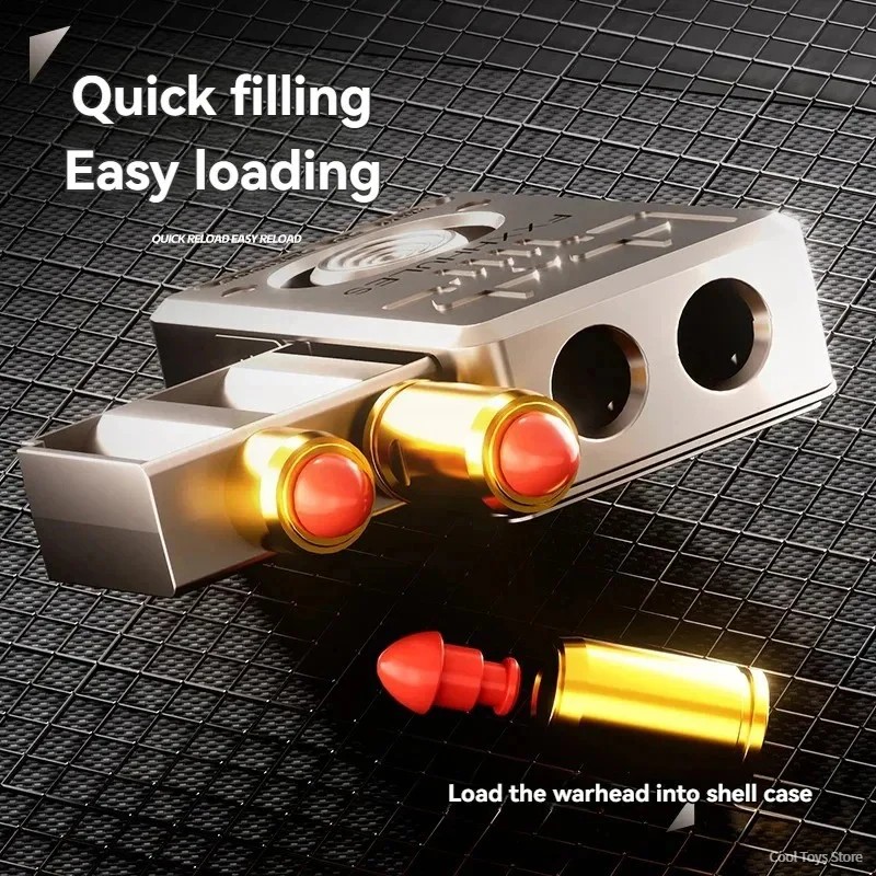 Legierung Zappelpistole - Soft Bullet Launcher Toy für Stressabbau - Bild 7