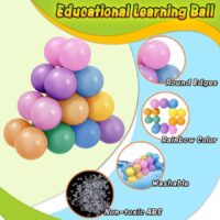 Alternative view of Rainbow Sensory Fidget Ball Toy, Stress Relief Puzzle for Kids & Adults