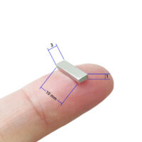 10mm x 3mm x1mm Neodymium Block Magnet N52 Strong Rare Earth Rectangle Magnets 10x3x1mm Craft Magnets