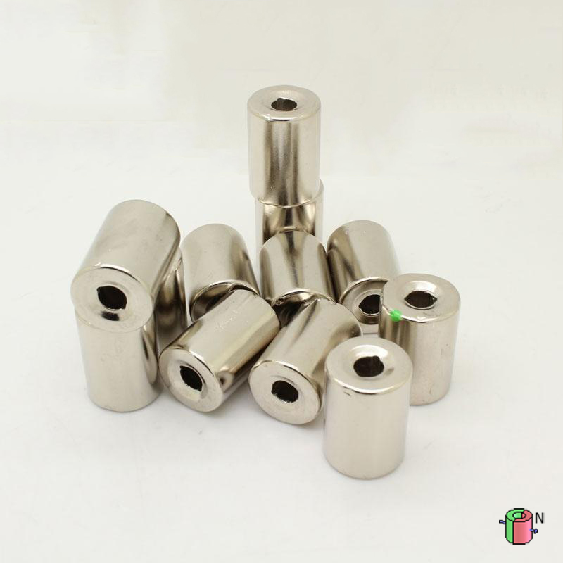 19mm x 6.1mm x 27mm Neodymium Diametrically Magnetized Ring Magnet N38UH Strong Diametric Rare Earth Ring Magnet