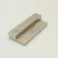 6mm x 6mm x 2mm Neodymium Block Magnet N42 Strong 6x6x2mm Block Magnets Rare Earth Bar Magnet Sale