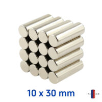10mm x 30mm Diametrically Magnetized Disc Magnet N35 10x30mm Diametric Neodymium Rare Earth Rod Magnets